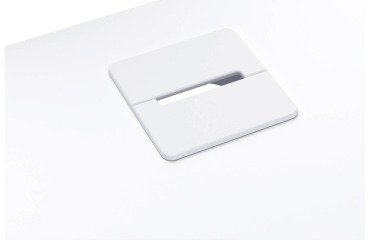 Obturateur passe-câbles carré diamètre 80 mm - lot de 2