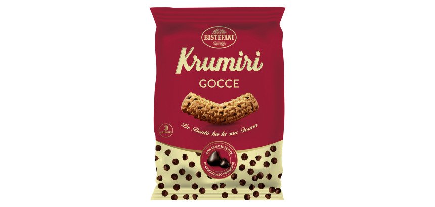Krumiri gocce di cioccolato Bistefani - 32 pz