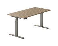 Bureau réglable en hauteur électrique Ergomaxx Mémo - 3 mémoires de position- 1 USB-A et C