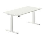 Bureau réglable en hauteur électrique Ergomaxx Mémo - 3 mémoires de position- 1 USB-A et C