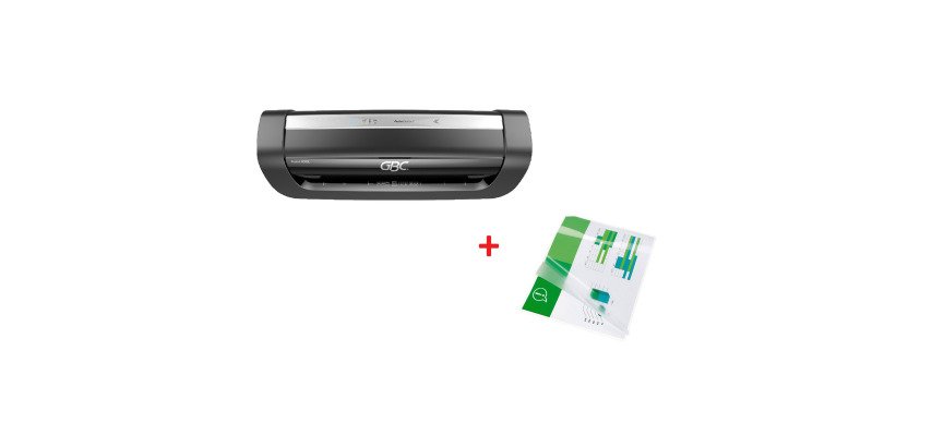 GBC plastificatrice Fusion Plus 6000L A3 + pouches A3 125 micron 100 pezzi