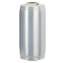 Film pré étiré machine - Avec mandrin - 8 µ - Cast - 43 cm x 1500 m - Transparent