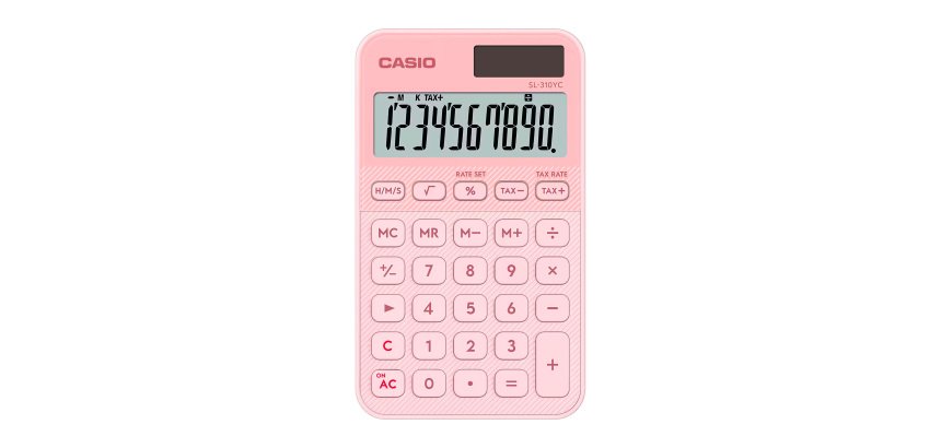 Calculatrice de poche CASIO SL-310 - 10 chiffres