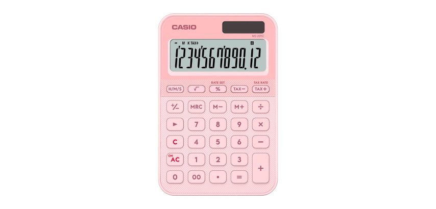 Pocket calculator CASIO MS-20