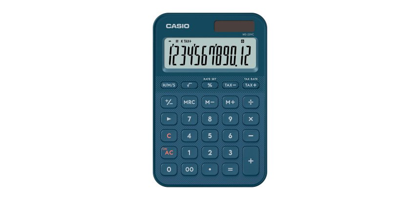 Calculatrice de poche CASIO MS-20