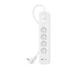 Prise de protection surtension Belkin SRB001CA2M 4 sorties + 2 USB - 2 m blanc