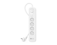 Prise de protection surtension Belkin SRB001CA2M 4 sorties + 2 USB - 2 m blanc