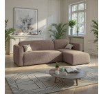 Canapé modulable Neom - 3 places avec méridienne droite ou gauche L.263 cm