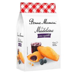 Madeleine cœur myrtille Bonne Maman - Sachet 300 g