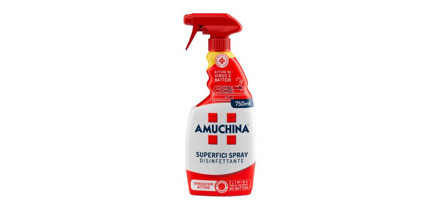 Amuchina superfici spray disinfettante e sgrassatore - 750 ml