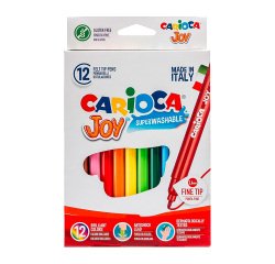 Rotuladores escolares Carioca Joy -Caja de 12 surtidos