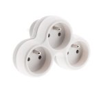 Multiprise murale 3 prises Zenitech