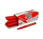 Feutre bic kids visacolor xl coloriage encre lavable corps large pointe extra-large bloquée couleur rouge