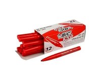 Feutre bic kids visacolor xl coloriage encre lavable corps large pointe extra-large bloquée couleur rouge