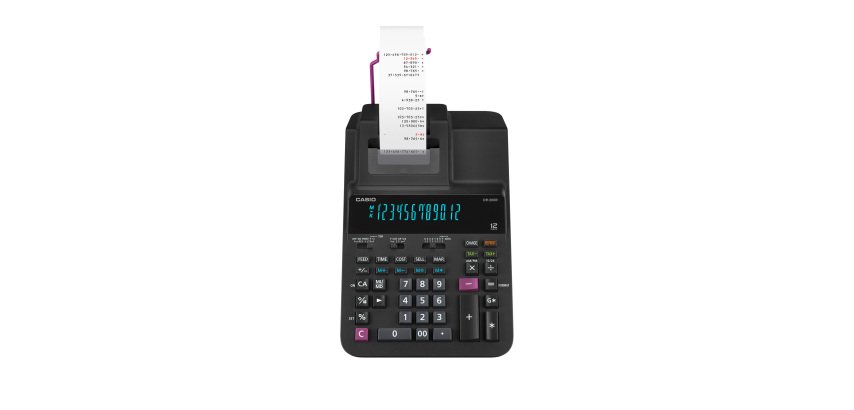CASIO DR-200R - Calculatrice de bureau imprimante