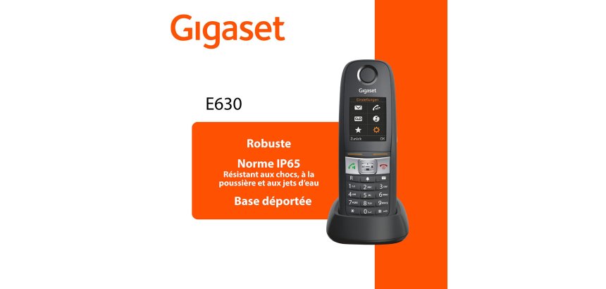 Téléphone sans fil Gigaset E630