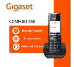 Téléphone répondeur sans fil Gigaset COMFORT 550A