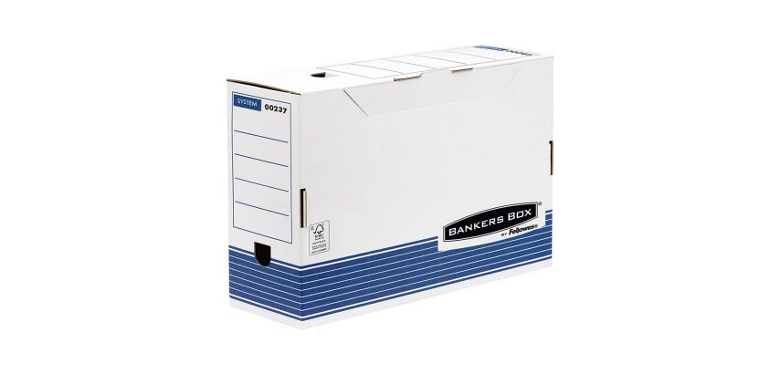 Cajas de archivo en cartón A3 lomo 10 cm System Bankers Box Fellowes