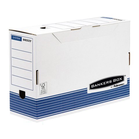 Cajas de archivo en cartón A3 lomo 10 cm System Bankers Box Fellowes