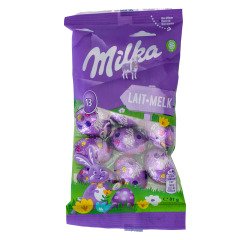 Milka Easter Eggs with Milk Chocolate - 81 g Bag