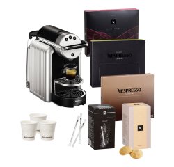 Machine à café à capsule professionnelle Nespresso Professionnel Zenius + 3 boîtes de 50 capsules + 1 boîte de 100 sticks de sucre + 1 boîte de 10 Amaretti + 1 manchon de 50 gobelets