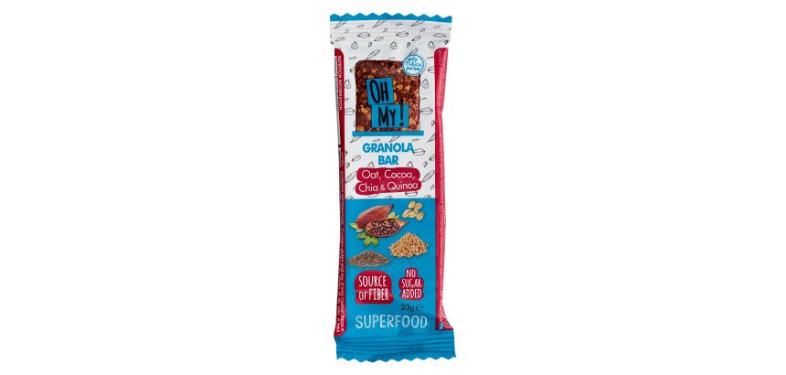Barre Granola chocolat OH MY ! - 23 g