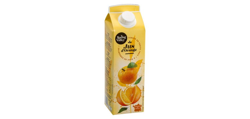 Jus d'orange Spring Valley 1 L - 6 briques
