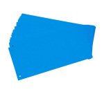 Pack 100 separadores horizontales 10 x 24,5 cm cartulina 185gr