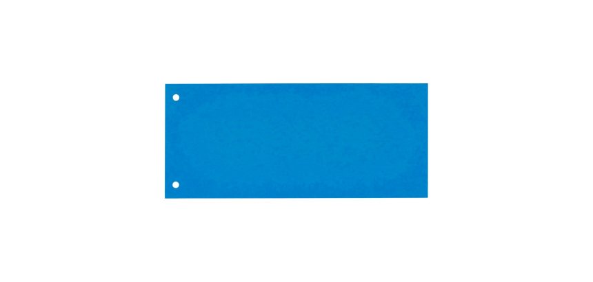 Pack 100 separadores horizontales 10 x 24,5 cm cartulina 185gr