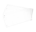 Pack 100 separadores horizontales 10 x 24,5 cm cartulina 185gr