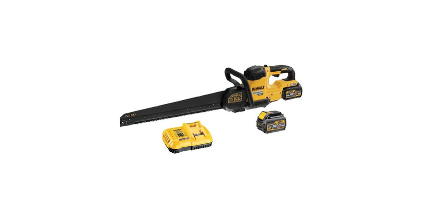 Scie sans fil DEWALT ALLIGATOR© XR FLEXVOLT 54 V 2 Ah Li-ion Brushless 430 mm + 2 Batteries + 1 Chargeur
