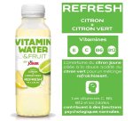 Vitamin water & fruit by JOKER Energy Citron, citron vert 50 cl - 12 bouteilles