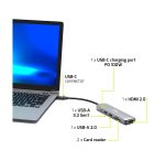 Hub & concentrateur USB Type-C Port Designs 900162