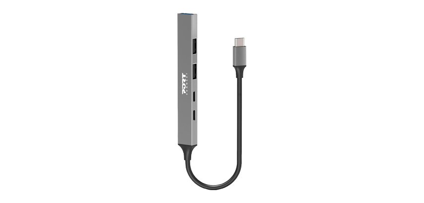 Hub & USB-C hub 5000 Mbit/s Port Designs 900163