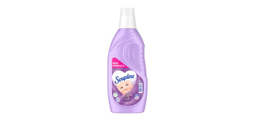 Assouplissant Soupline lavande - 29 lavages - Bidon de 1,5 L