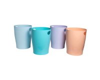 Paper basket Ecobin Exacompta pastel green