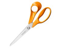 Scissors for right-handed people sharp point Fiskars 25 cm orange