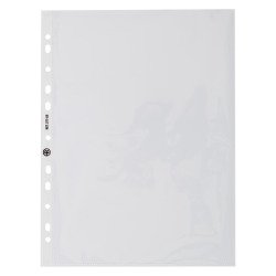 Pochettes perforées Bruneau A4 polypropylène lisse 7,5/100e - Boîte de 100