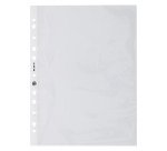 Pochettes perforées Bruneau A4 polypropylène lisse 9/100e - Boîte de 100