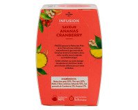 Infusion ananas cranberry Pagès – Boîte de 20 sachets