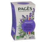 Infusion thym, lavande et romarin Bio Pagès – Boîte de 20 sachets
