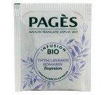 Infusion thym, lavande et romarin Bio Pagès – Boîte de 20 sachets