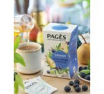 Infusion poire myrtille Pagès – Boîte de 20 sachets