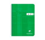 Répertoire spirales Aurora Clairefontaine A5 14,8 x 21 cm - petits carreaux - 192 pages