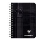 Carnet Clairefontaine reliure spirale 95 x 140 mm - ligné - 180 pages