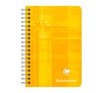 Carnet Clairefontaine reliure spirale 95 x 140 mm - ligné - 180 pages
