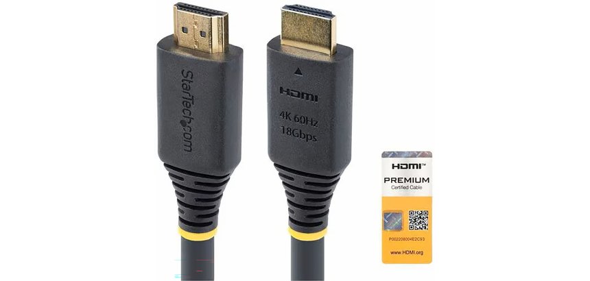 Cable HDMI Startech Certificado Premium de Alta Velocidad 5 metros