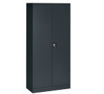 Armoire métal haute à portes battantes Union G.  L 91,6 x P 42,2 cm unicolore