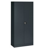Armoire métal haute à portes battantes Union G.  L 91,6 x P 42,2 cm unicolore
