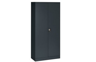 Armoire métal haute à portes battantes Union G.  L 91,6 x P 42,2 cm unicolore
